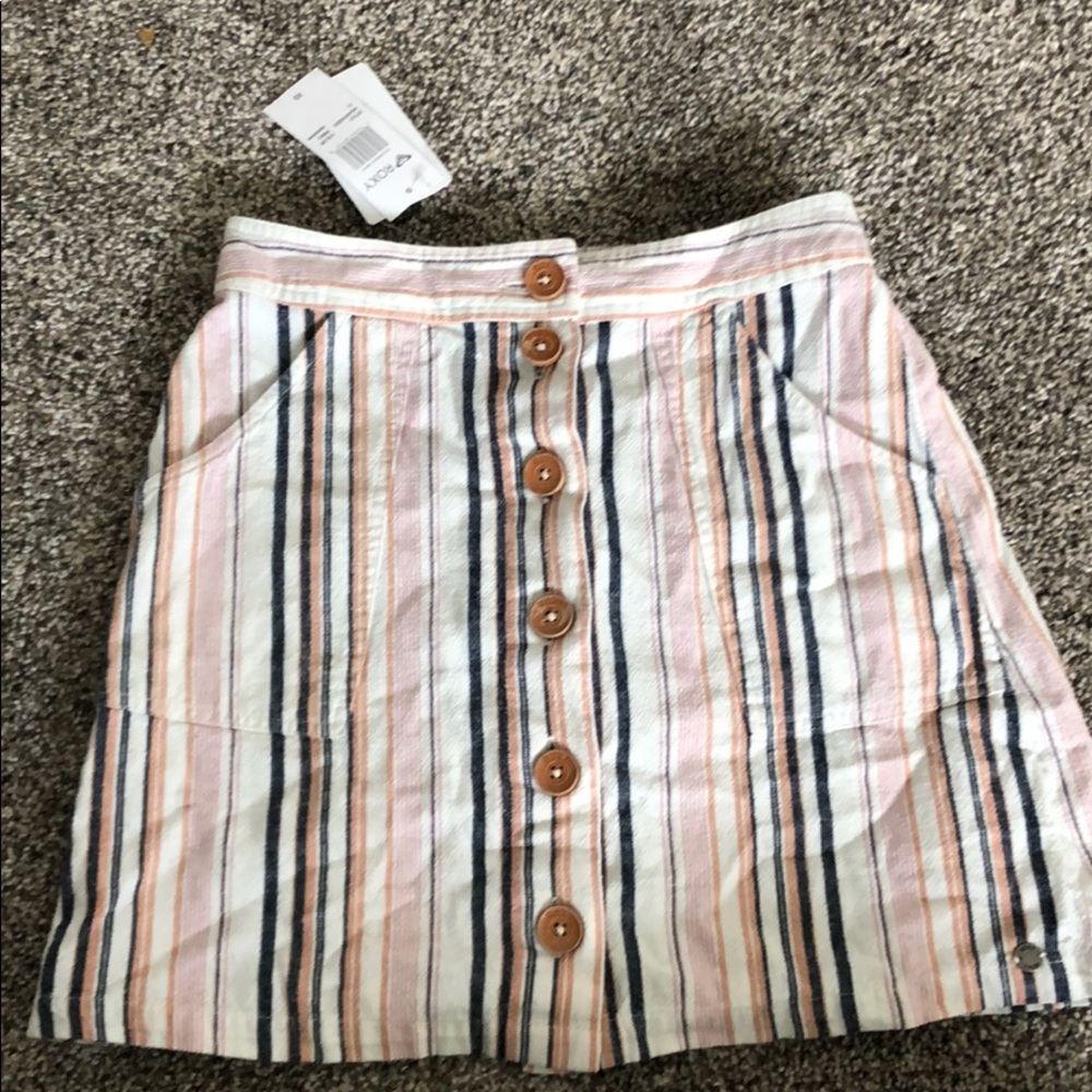 Striped Roxy Skirt